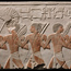 Relief from the temple of Hatshepsut showing Egyptian soldiers
